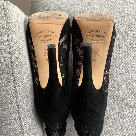 Via Spiga Women’s Platform Boot/Heel - Picture 5 of 7